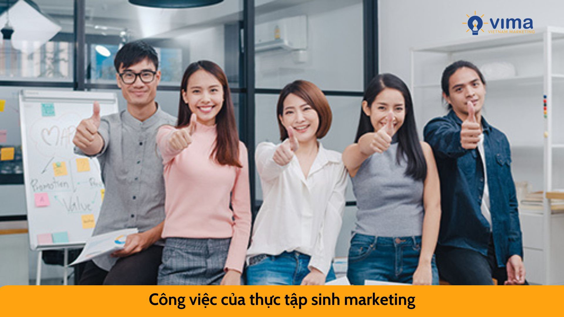 Công việc của thực tập sinh marketing